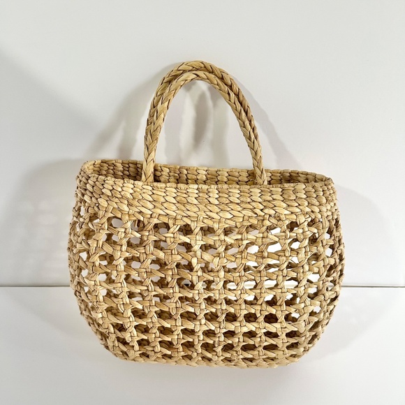 Raffia basket bag - Picture 3 of 8